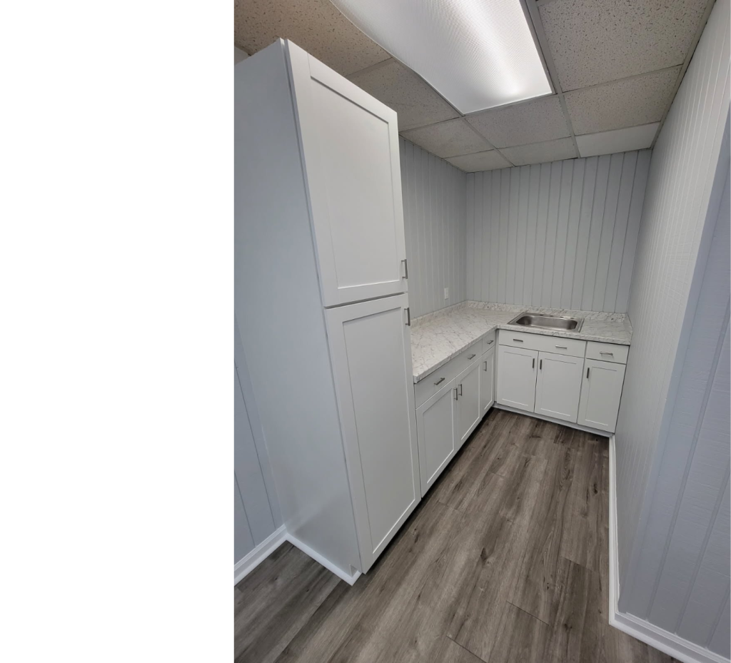 Modern Compact Kitchenette Setup