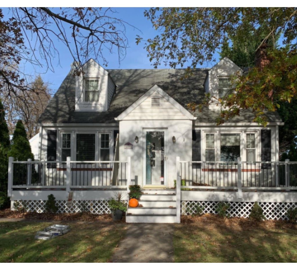 The White Gable: Timeless Curb Appeal