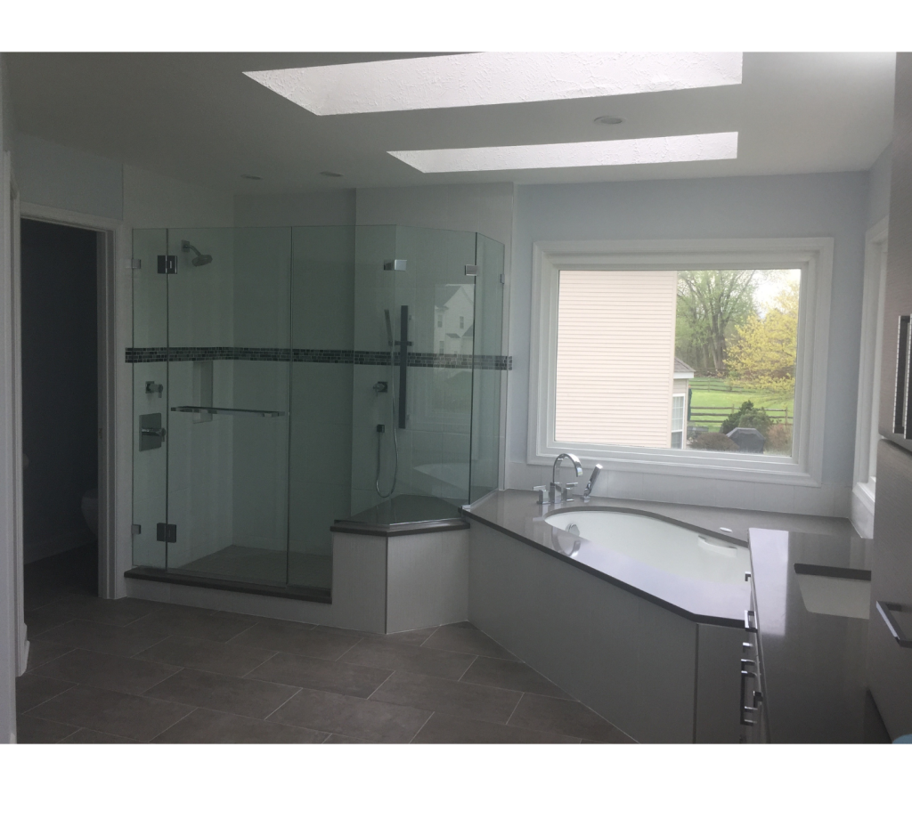 Bright and Modern Bathroom Oasis