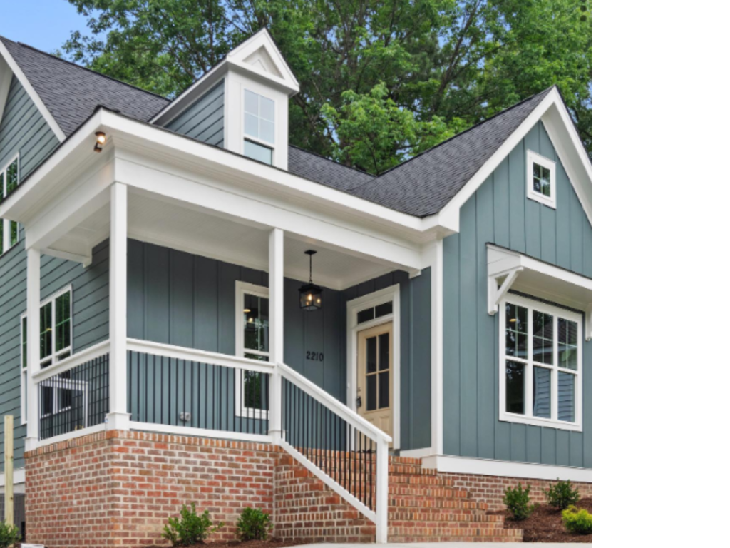 Charming Craftsman: A Welcoming Porch & Brick Foundation