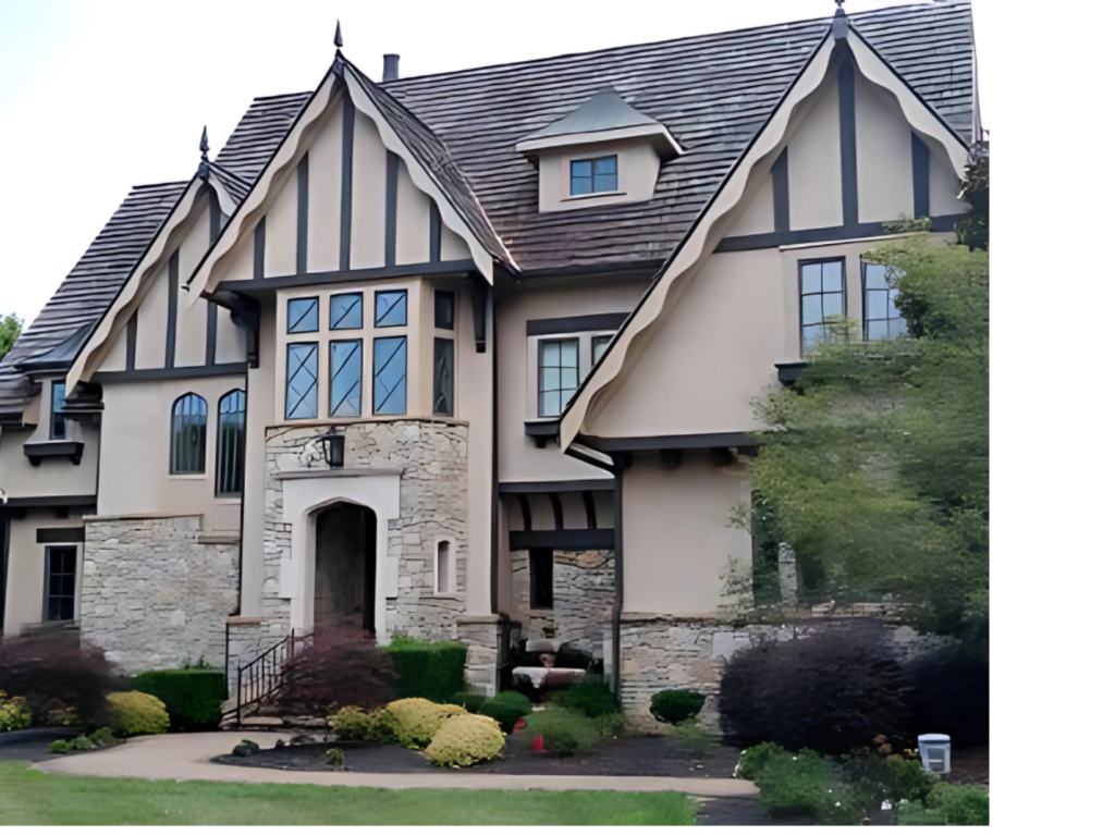 Grand Tudor Residence: Timeless Architectural Elegance