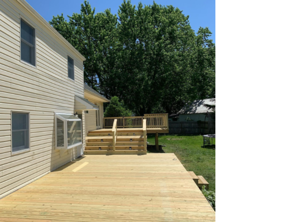 Backyard Transformation: A Natural Wood Escape