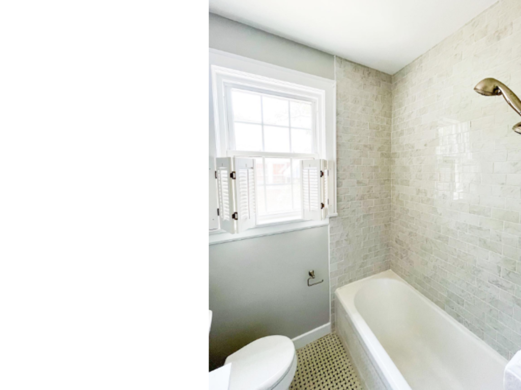 Bathed in Light: A Bright Farmhouse Bath