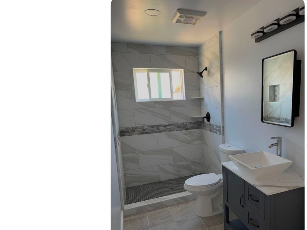 Modern Refresh: A Bright Bathroom Transformation