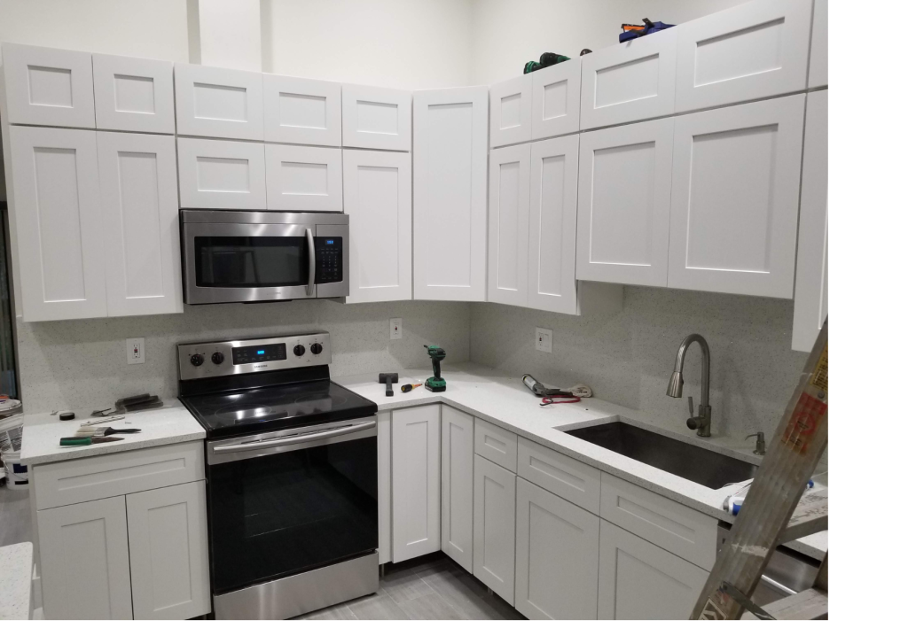 Bright & Clean: Modern White Shaker Kitchen Installation